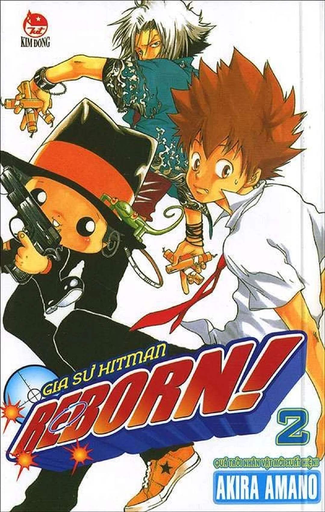 Gia Sư Hitman Reborn tập 2 ảnh bìa tập 2 gia sư hitman reborn bản truyện tranh