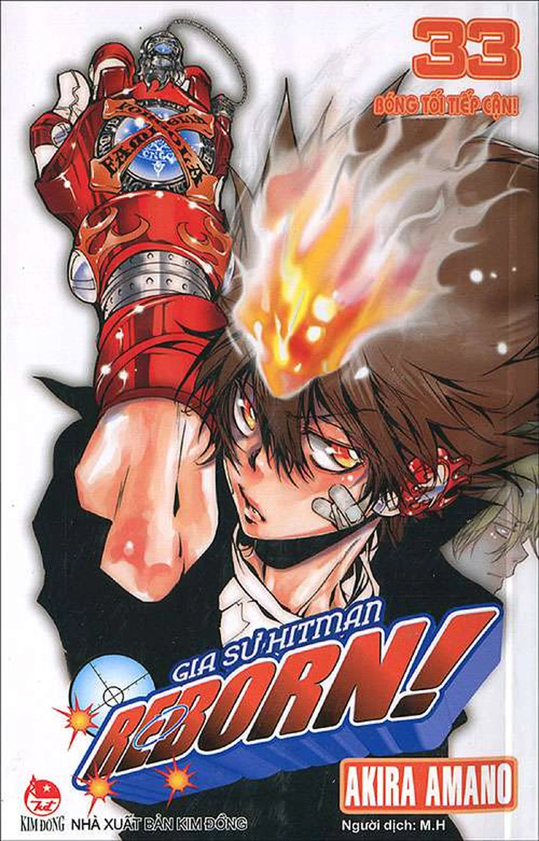 Gia Sư Hitman Reborn tập 33 ảnh bìa tập 33 gia sư hitman reborn bản truyện tranh