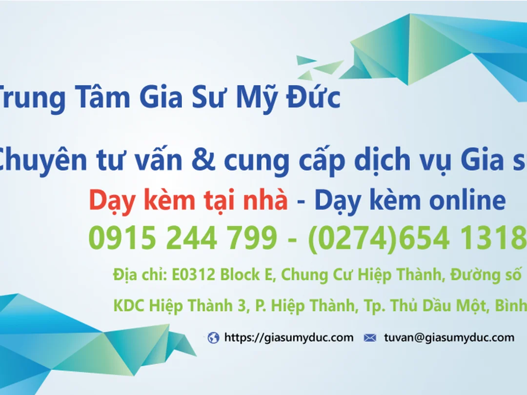 Bảng học phí tham khảo Trung Tâm Gia Sư Mỹ Đức bảng học phí trung tâm gia sư mỹ đức