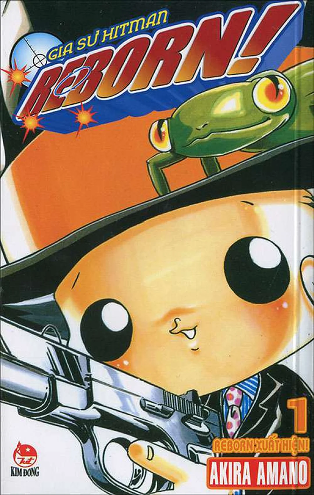 bìa truyện gia sư siêu quậy reborn tập 1 bản manga