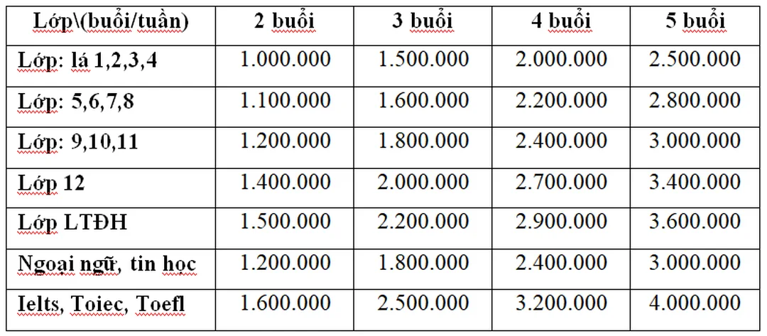 gia sư bách khoa hỗ trợ học sinh học tại nhà