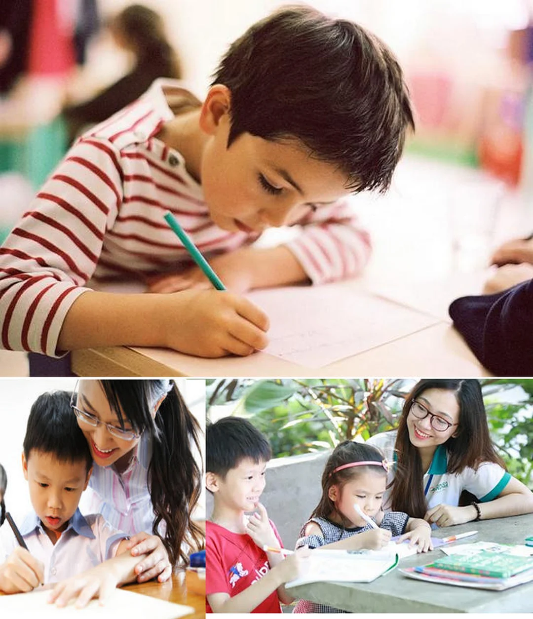 gia sư cấp 1 dạy kèm học sinh theo lộ trình cá nhân hóa