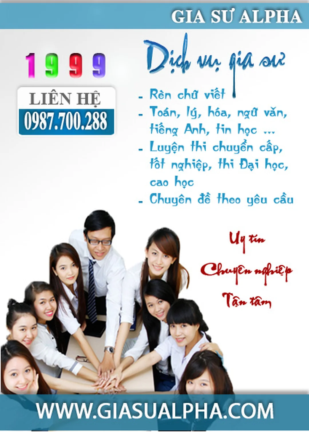 gia sư lý tự trọng môn vật lý cho học sinh phổ thông