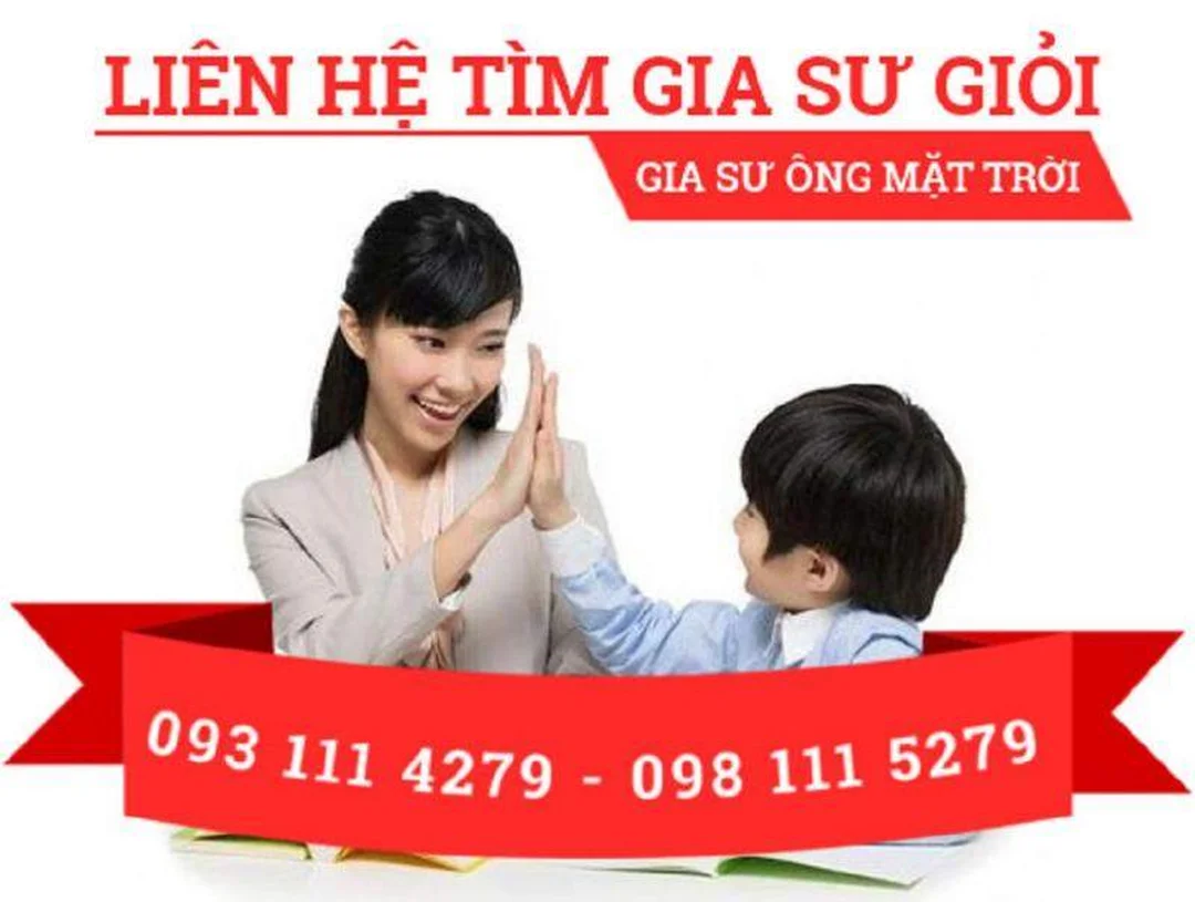 gia sư ông mặt trời bảng học phí và tư vấn lớp học
