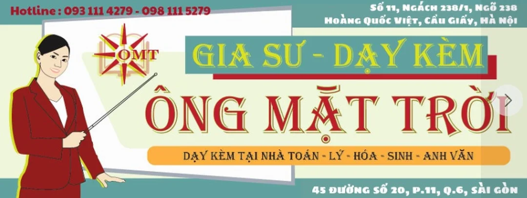 gia sư ông mặt trời so sánh trung tâm và tự tìm gia sư