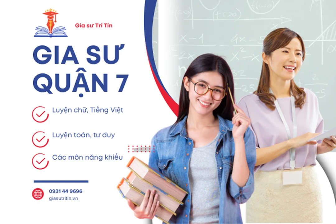 gia sư quận 7 dạy kèm học sinh theo chương trình phù hợp