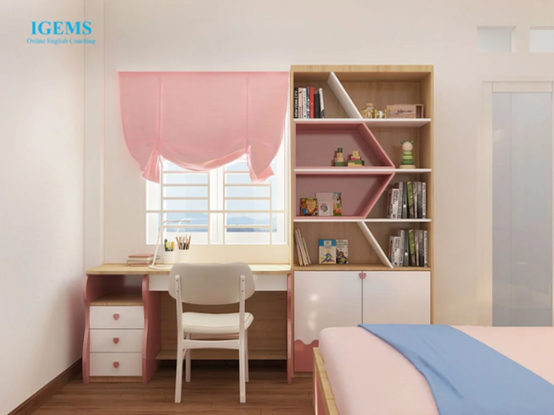 gia sư tiếng anh tại nhà chuẩn bị góc học tập
