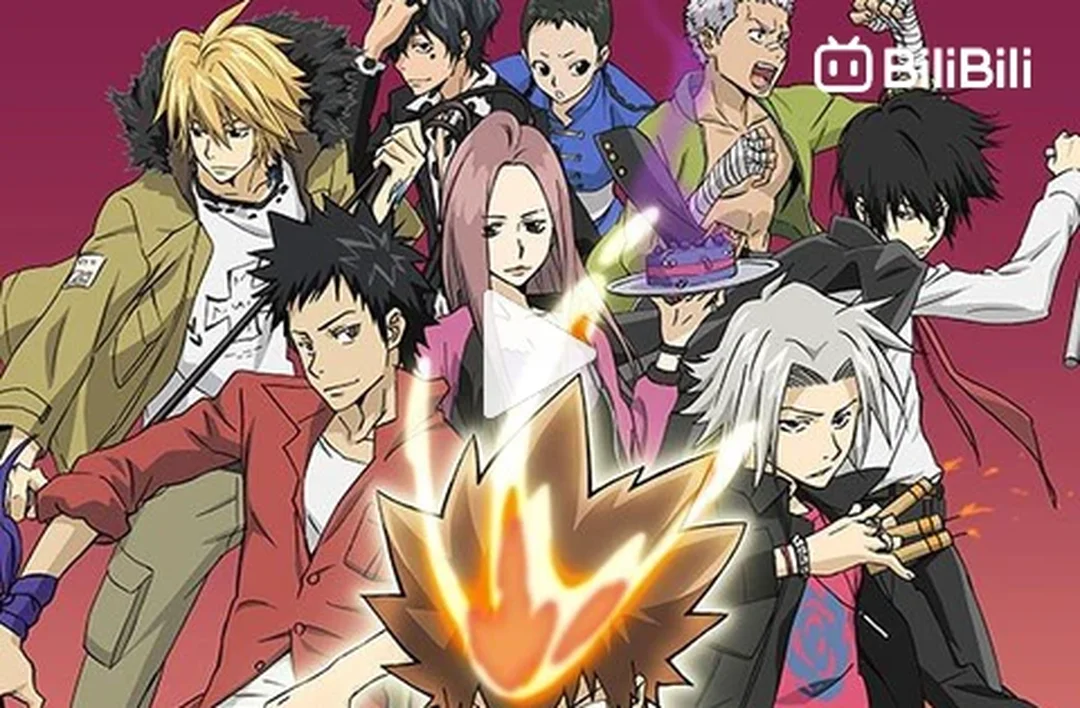 Anime Gia Sư Hitman Reborn hình minh họa anime gia sư hitman reborn trên nền nhân vật chính