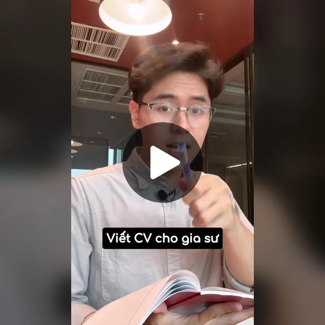 Video chia sẻ kinh nghiệm làm gia sư và soạn bài
